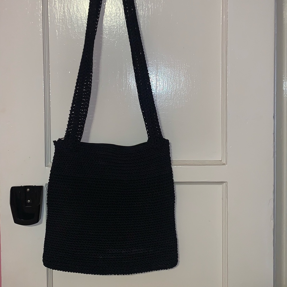 Black Woven Bag